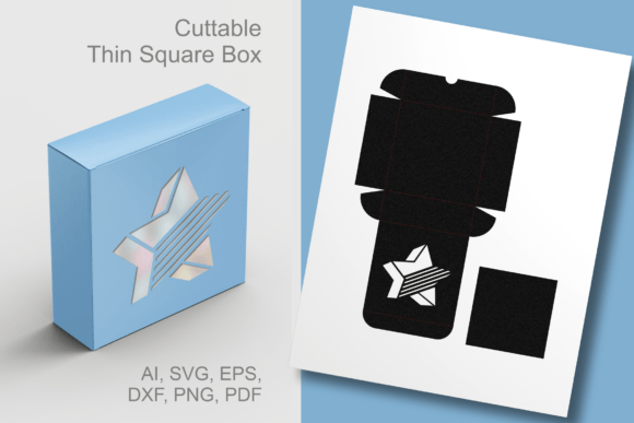 3D Star Window Square Box Template SVG: A Designer’s Review