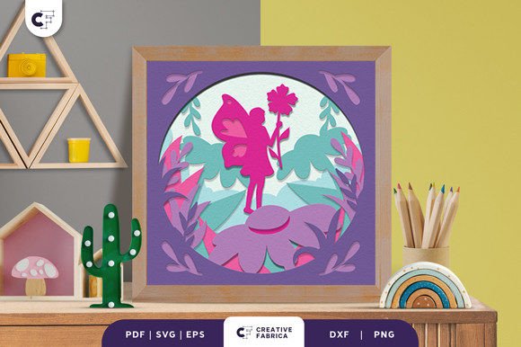 3D SVG Fairy Tale Forest for Fantasy Design
