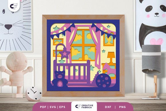 Doll House Baby 3D Paper Cut SVG Review