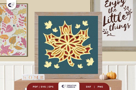 Maple Mandala 3D Paper Cut Review