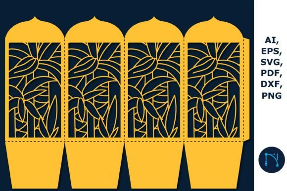 Paper Cut Leaf Lantern: 3D SVG Shapes Review