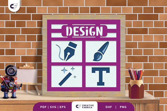 Review: 3D SVG School Shadow Box Assets
