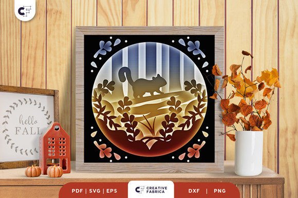 Review: Squirrel in the Fall Forest 3D Papercut