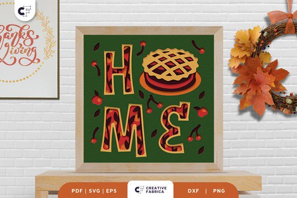 Thanksgiving 3D SVG: Pumpkin Pie HOME Review