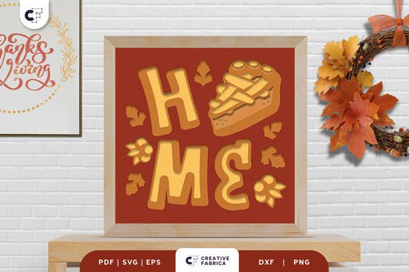 Thanksgiving 3D SVG: Slice of Pie HOME Review